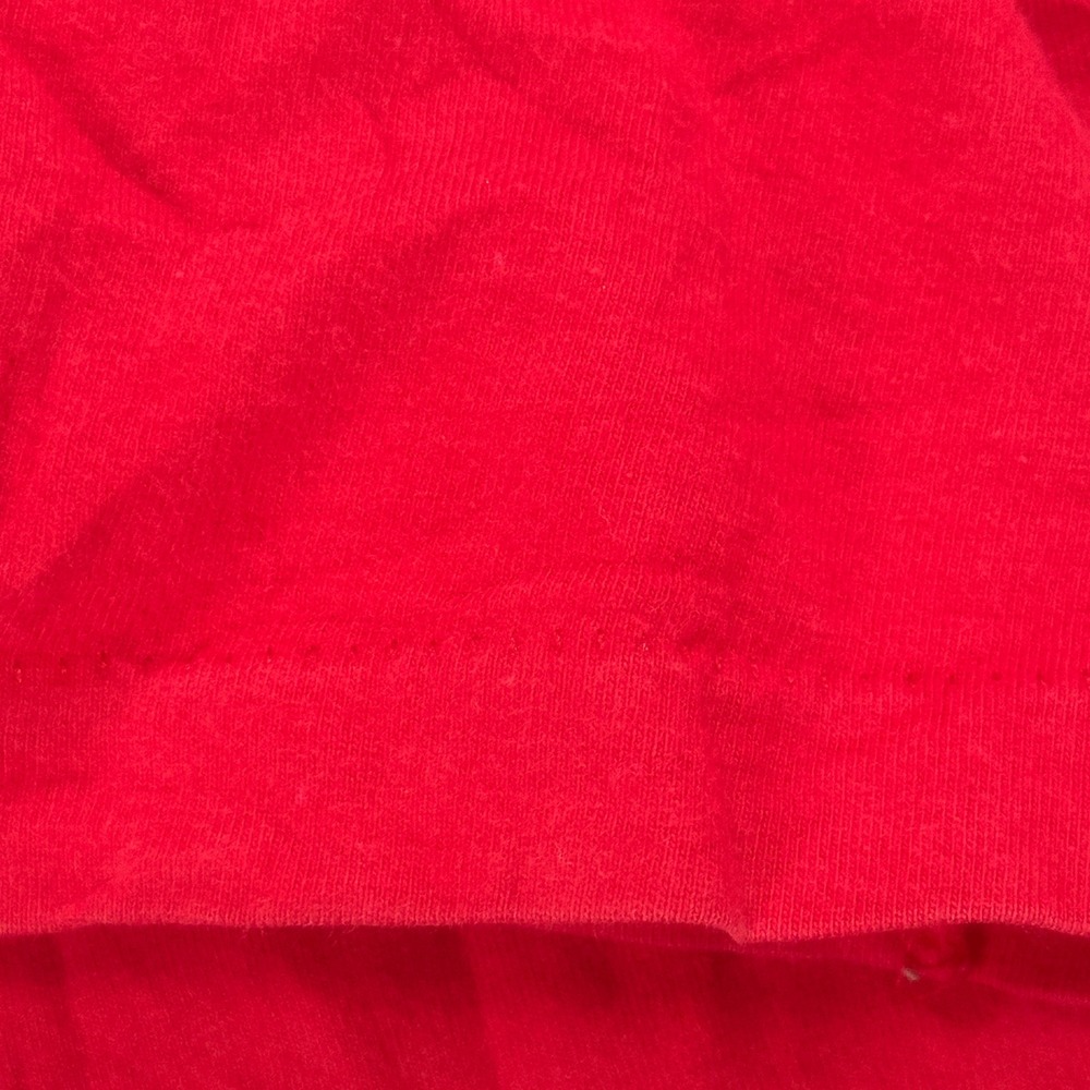 Vintage 90s Jerzees Mud Bowl Gimme Da Ball Graphic Tee XXL Red Single Stitch USA - Picture 7 of 9